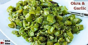 Best-Ever Skillet Okra with Garlic | How To Feed A Loon