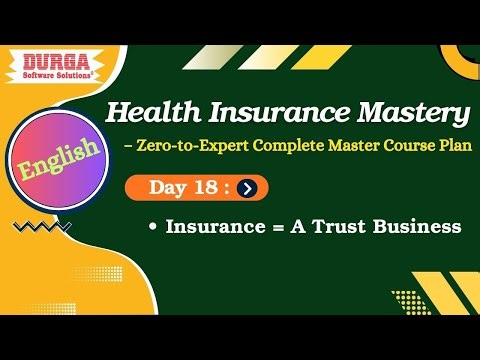 Day 18: Insurance = A Trust Business – Build Long-Term Success | Durga Sir