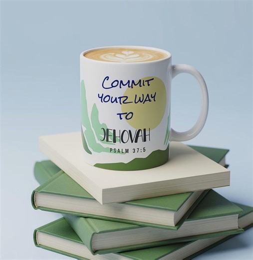 Encouraging Scripture Mug |jw Ceramic Coffee Cup, JW Gifts, Pioneer Gifts - Etsy