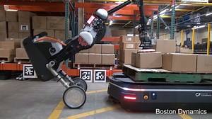 Today we're announcing a partnership with OTTO Motors to coordinate mobile robots in the warehouse. Together we hope to provide a more flexible warehouse automation solution and to get there, we'll continue to expand Handle’s capabilities and optimize its interactions with robots like the OTTO 1500. Learn more in our press release here: https://www.bostondynamics.com/press-release-boston-dynamics-2020-03-03 | Boston Dynamics