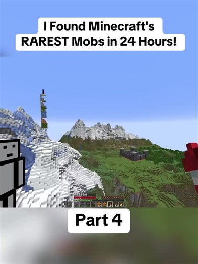 Discover Minecraft's Rarest Mobs in Just 24 Hours!