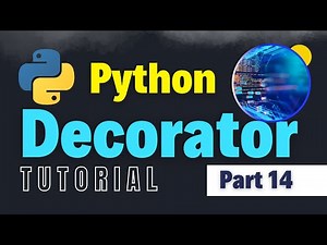 Decorator in Python | Python Full Course for Beginners Part 14 | Function Decorators Explained