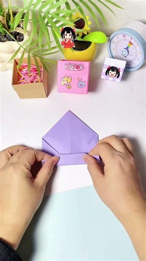 Episode 424 Teach you how to fold a large-capacity storage box with a single A4 sheet of p