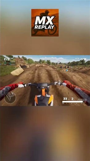 Epic Muddy Dirt Bike Race: Overtakes, Jumps & Thrills! #shorts