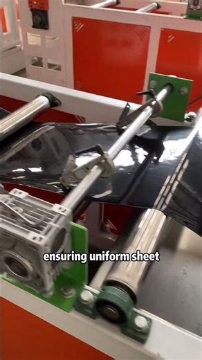 PP sheet production line trial production #PPsheetextrusionequipment #plasticmachinery