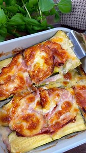 146K views · 11K reactions | 勒 Zucchini-Käse-Schinken-Auflauf ...