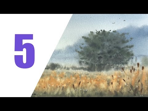 Can’t Get Easier Than This — Watercolor Paint With Me | 5/30