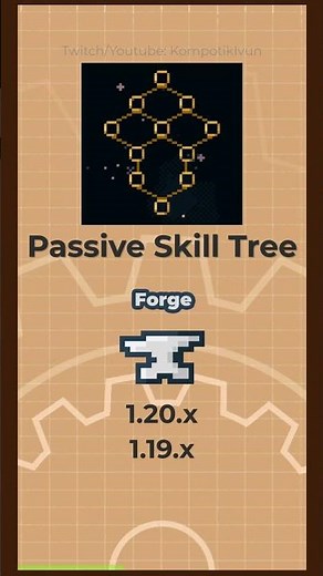 Обзор Майнкрафт Мода за 30 Секунд! - №24 Passive Skill Tree