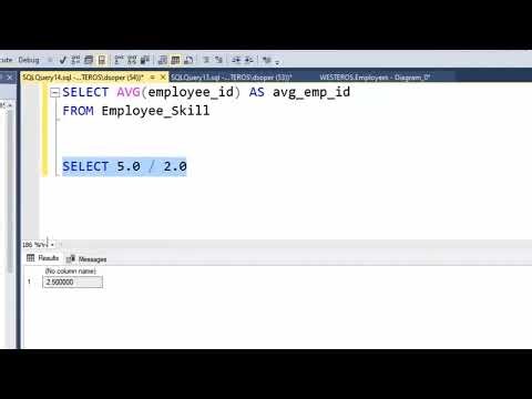Topic 03, Part 16 - Using Numeric Functions in SQL - COUNT, MIN, MAX, SUM, AVG, and STDEV