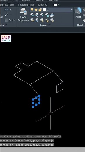 AutoCAD Tutorial | BASIC 2D DRAWING 7