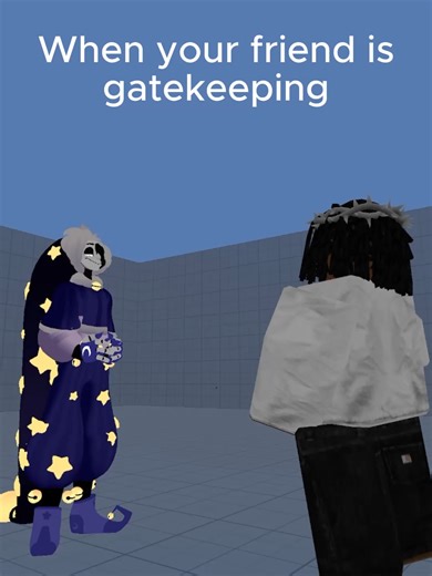 when your friend is gatekeeping an avatar #vrchat #funny #skit #vrchatavatar #fivenightsatfreddys #roblox #moondrop