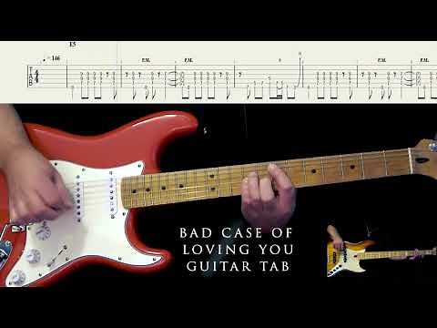 Bad Case of Loving You Robert Palmer Guitar Tab with all instruments and vocals by Abraham Myers