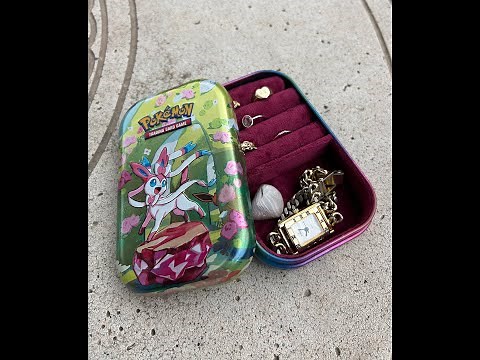 Pokemon Tin Jewelry Box Tutorial