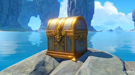 Genshin Impact Minacious Isle secret Luxurious chest guide (Elemental totem puzzle)