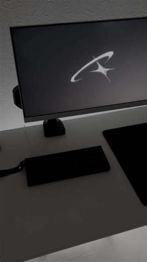 black and white setup#デスク周り #ゲーム環境 #techtok #desketup #cleansetup @chapo @'どやえもん