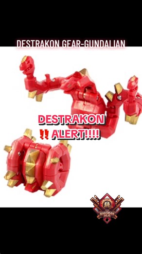 Destrakon Gear (aka Ghidorah Gear in Japanese) is straight-up savage! 🔥 This beast of a Battle Gear powered up Sid Arkale and later Ren Krawler in Bakugan: Gundalian Invaders, and it’s built for total domination. Triple strike mode activated: razor-sharp pincers slice through enemy swords like butter, then those massive arms clamp down and straight-up nullify their abilities. Arms split apart for a mind-bending 3-angle assault that leaves opponents confused and helpless. And when it’s go-time? 