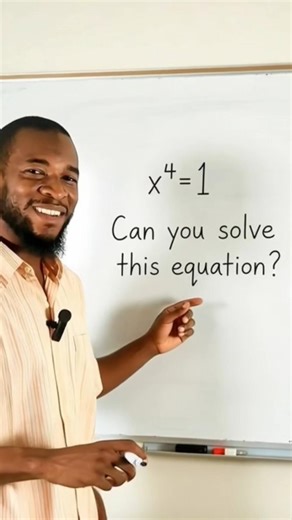 Can you solve this simple equation?