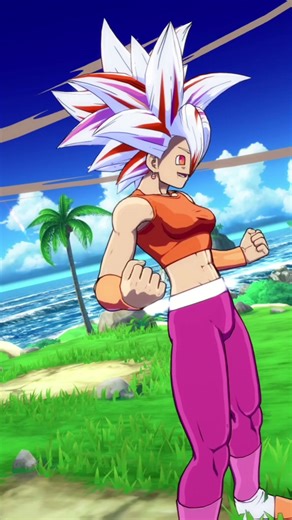 Kefla con diferentes skins desde otra perspectiva | DBFZ