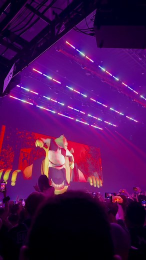 @Excision Full Shrek Sequence Little Shrek throws up on us then Big Shrek come and eats him 🤯 - #excision #shrek #shrekmemes #headbanger #headbangers #billgrahamcivicauditorium #sanfrancisco