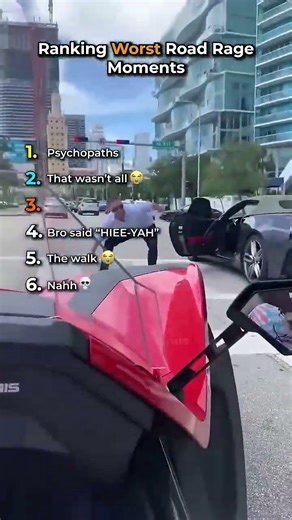 Most AGGRESSIVE Road Rage Clips #roadrage #shorts #crazy