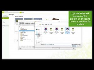 1.1 Projects and Versions – IFC Import, Copy, Update project
