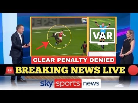 VAR ROBS Arsenal AGAIN?! 😱 Shocking PENALTY Denied Leaves Fans Furious!