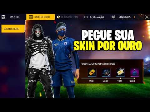 THE TIME HAS COME! NEW GOLD ROYALE, FREE SKIN AND DANCE MOVIE EMOTE IN FREE FIRE