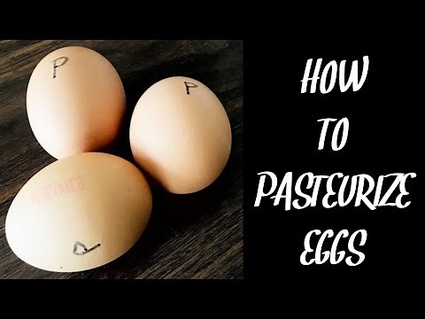HOW TO PASTEURIZE EGGS AT HOME | EASY & SAFE WAY TO USE RAW EGGS