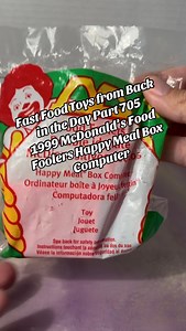 158K views · 2.4K reactions | One of the best. Fast Food Toys from Back in the Day Part 705 1999 McDonald’s Food Foolers Happy Meal Box Computer #retrotoys #mcdonalds #happymeal #90skids #90stoys #coolgadgets #memoryunlocked | CPJ Collectibles | Facebook