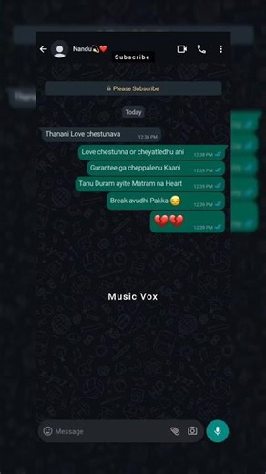 😔 Guarantee ga cheppalenu, kani heartbreak pakka ! ❤️‍🔥