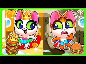 🏆 Rich vs Poor Day! 😺 Leo & Lucy Funny Adventure | Kids Cartoons