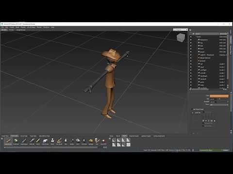 Quick Intro to Painting Textures in Mudbox