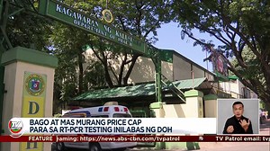 186K views · 1.3K reactions | Namamahalan ka rin ba sa presyo ng #COVID19 swab test? Nilabas na ng Department of Health ang bagong price cap para sa RT-PCR testing. | TV Patrol | Facebook
