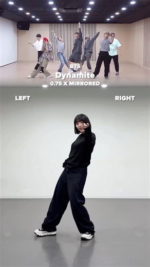 ᴍᴇʀɪ . ᴅᴀɴᴄᴇ ᴛᴜᴛᴏʀɪᴀʟ on Instagram: "ᴍɪʀʀᴏʀᴇᴅ + ꜱʟᴏᴡ ᴠᴇʀ. ( x 0.75 ) ⁡ ᴀʀᴛɪꜱᴛ . ʙᴛꜱ ꜱᴏɴɢ . ᴅyɴᴀᴍɪᴛᴇ #BTS #방탄소년단 #Dynamite #dancetutorial #kpop #dynamite_tutorial #dance #kpopcoverdance #kpopfyp #fyp #댄스 #댄스커버 #댄스챌린지 #댄스연습 #meri"