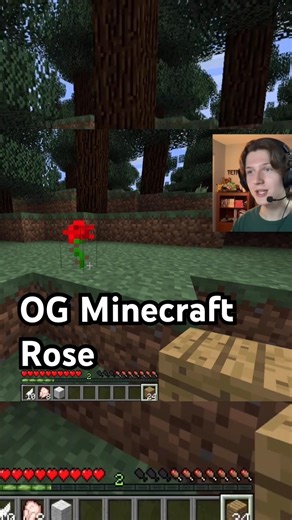 Remember the OG rose?? #minecraft #minecraftnostalgia #gamingchannel #gaming