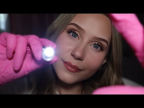 ASMR Closely Examining You Roleplay, Glove Sounds, Whispered