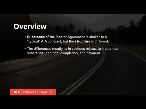 What Architects Need to Know AIA Master Agreements and Task Orders