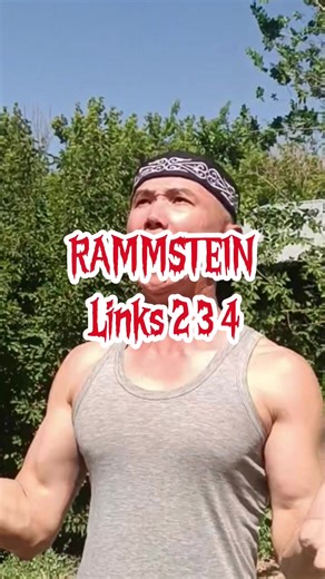 Links 2 3 4 by @Rammstein Official Немецкий марш с казахским характером. Мой голос — мой инструмент. Мой язык — моя сила. #rammstein #tilllindemann #kazakhstan #metalcover #казахстан