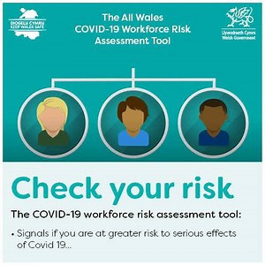 178 reactions · 109 shares | The COVID-19 Workforce Risk Assessment Tool can protect you and your staff from serious effects of Coronavirus | Welsh Government | Facebook