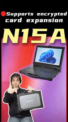 ONERugged N15A Rugged Laptop | IP65 Protection + Enterprise-Level Security Features