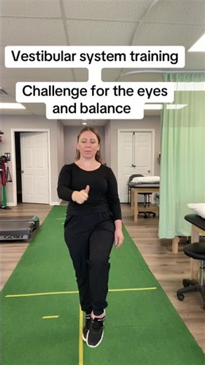 Vestibular exercise #balance #dizziness #dizzy #vertigo #vestibular