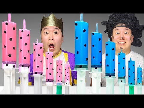 TikTok Challenge ASMR Drink || Funny Mukbang || TikTok Video - HUBA