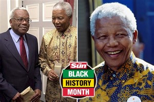 Trevor McDonald hails hero Nelson Mandela in stirring tribute to mark BHM