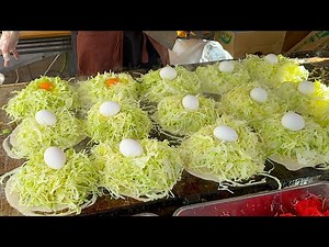 広島風お好み焼き屋台