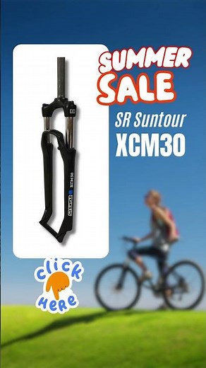 SR Suntour XCM30 - Best Suspension for Budget MTB - Best Shocker for Mountain Bike.