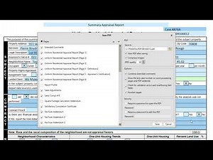 Appraise-It Pro: Printing and Exporting