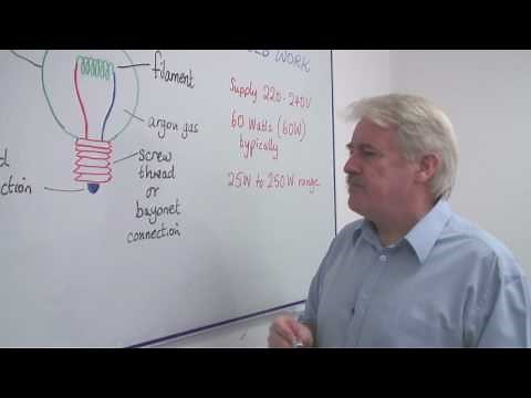 Energy & Electricity in Science : How Does a Light Bulb Work?