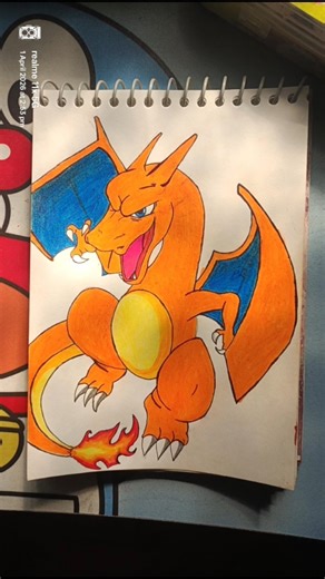 Watch This Charizard Come Alive with Color!"