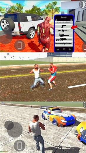 🤯Gun+new car +Multiplayer cheat code 2026 Indian bike driving 3d gta #shorts #indianbikedriving3d