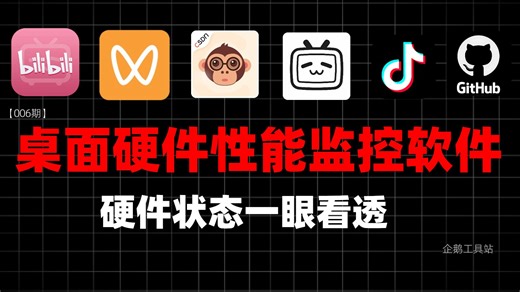 桌面硬件性能监控软件